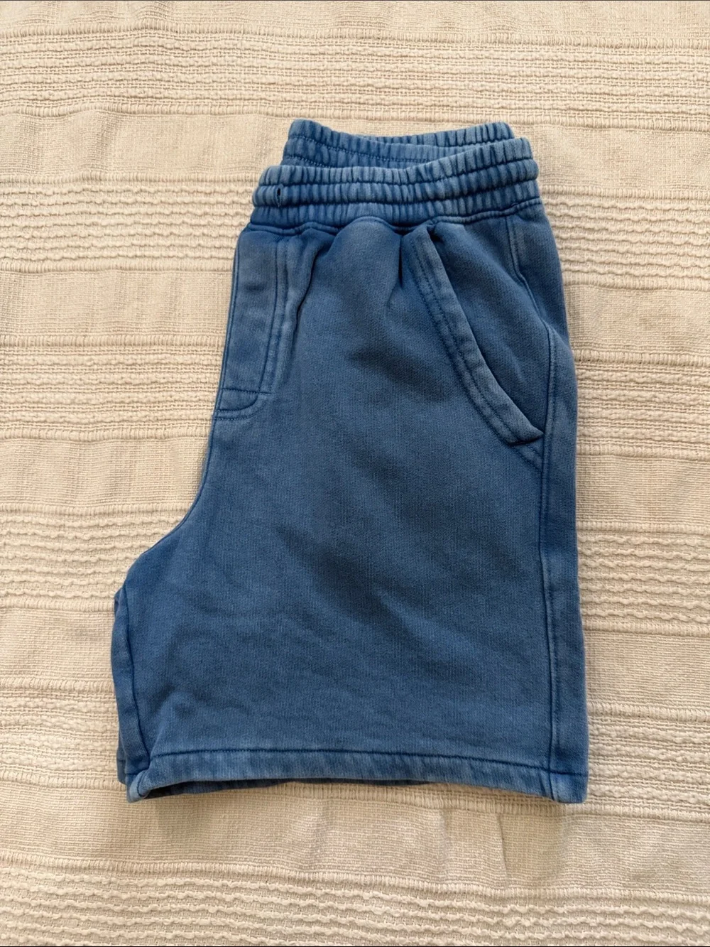 GAP Factory Navy Blue Elastic-Waist Kids Shorts
